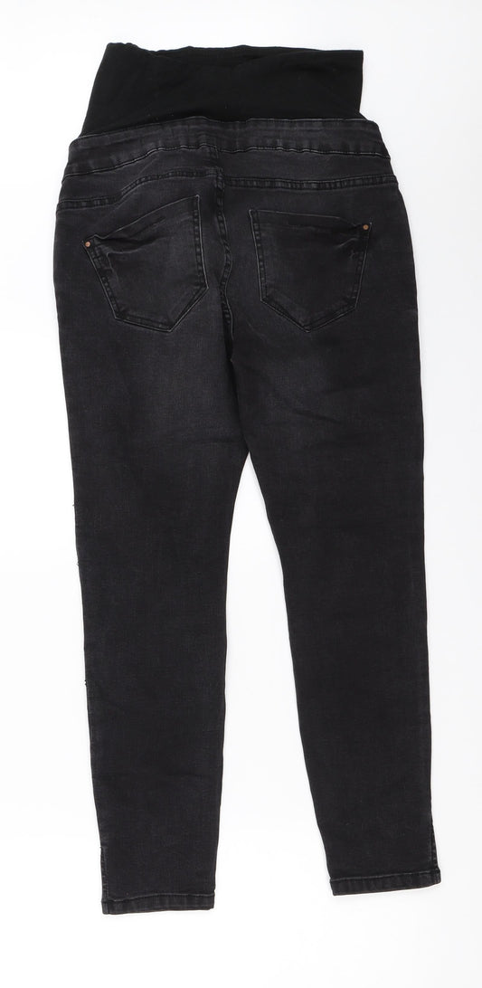 New Look Womens Black  Denim Skinny Jeans Size 8 L24 in