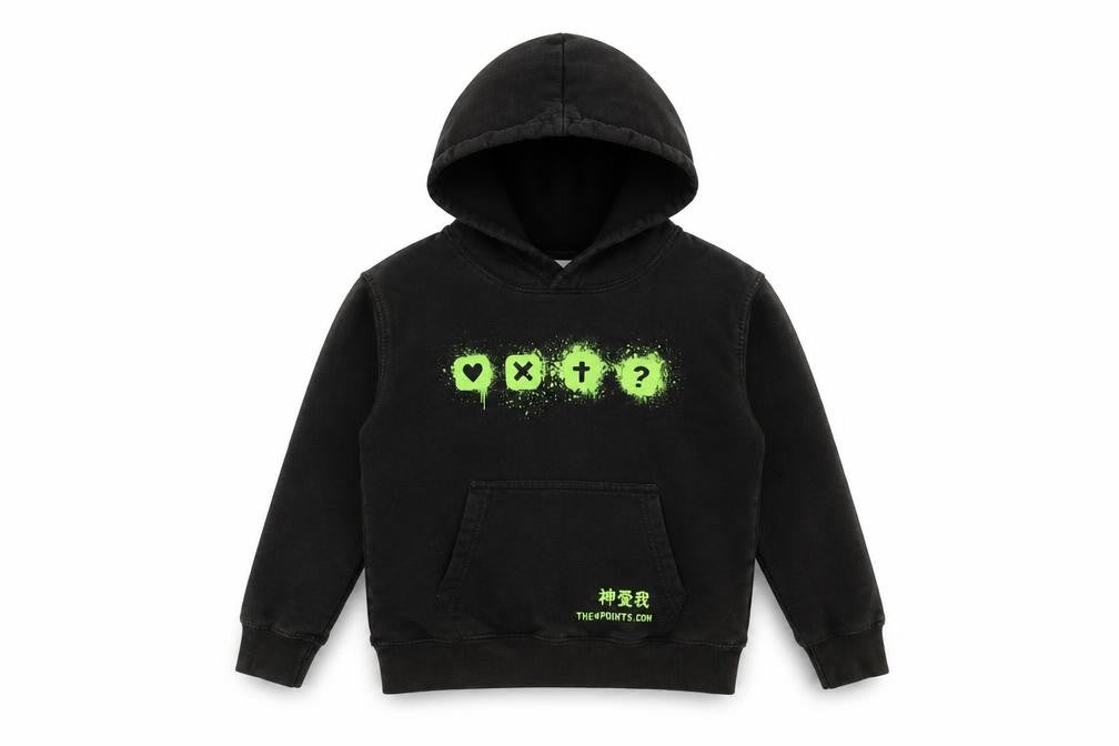 Preworn Boys Beige Geometric  Pullover Hoodie Size 5-6 Years