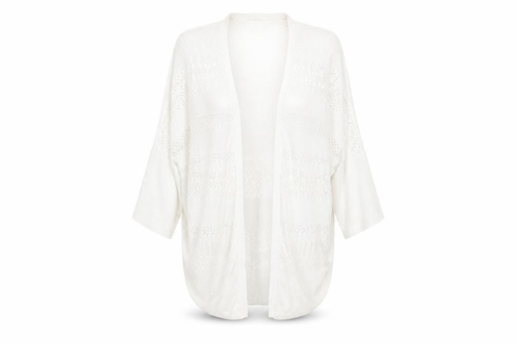 Dorothy Perkins Womens White   Cape Jumper Size S