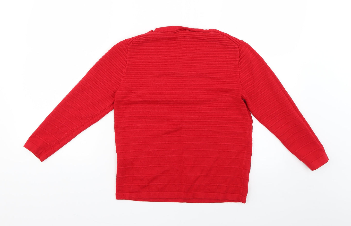 Warehouse Womens Red   Pullover Jumper Size 6