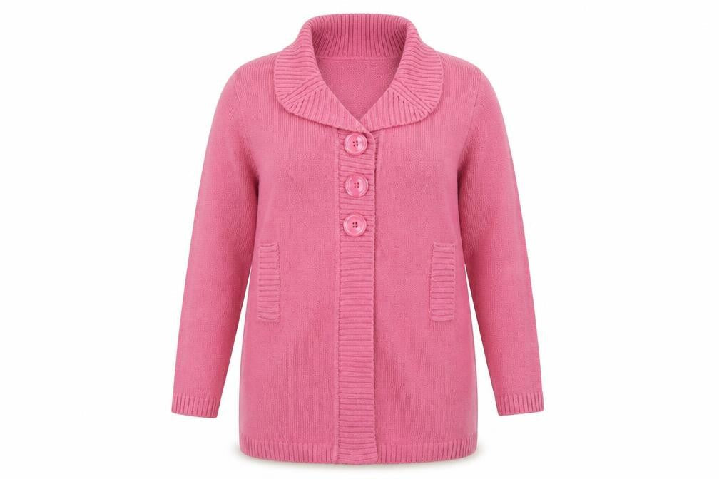 sarah dunnway Womens Pink   Cape Jumper Size L