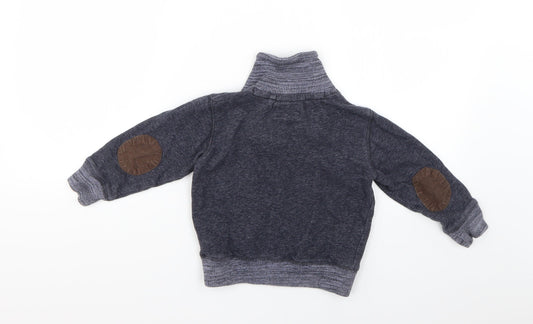 ptu Boys Blue   Pullover Jumper Size 2-3 Years