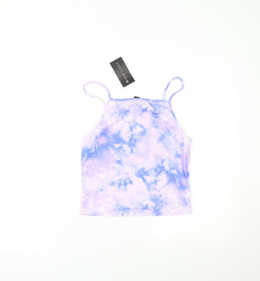 New Look Womens Purple   Camisole Tank Size 10