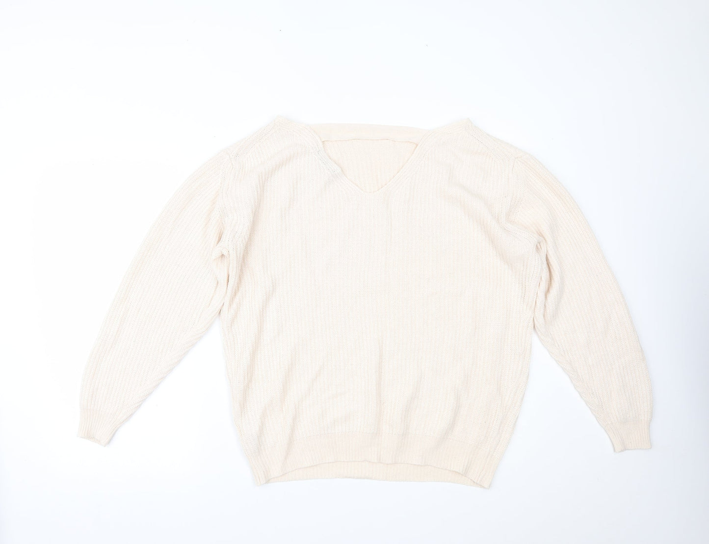 New Look Womens Beige   Pullover Jumper Size S