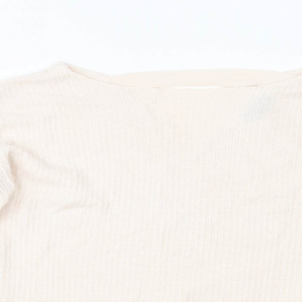 New Look Womens Beige   Pullover Jumper Size S