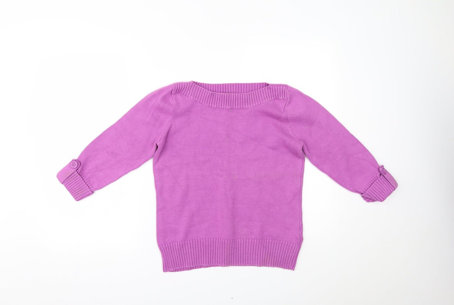 Marks and Spencer Womens Purple   Pullover Jumper Size 14