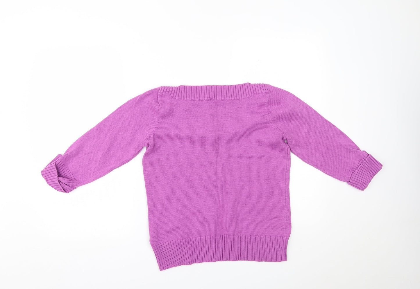 Marks and Spencer Womens Purple   Pullover Jumper Size 14