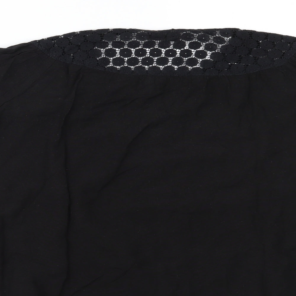 GIA Womens Black   Basic Blouse Size S