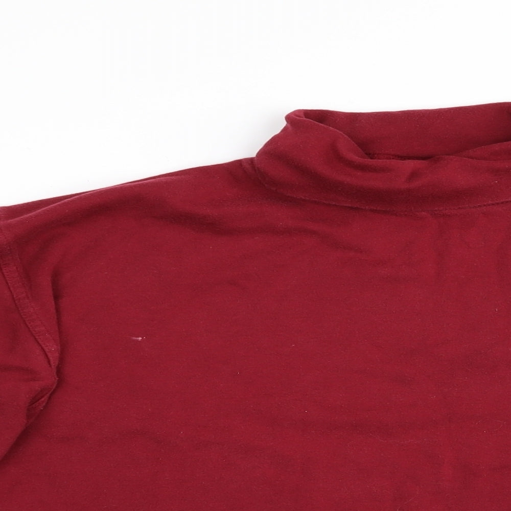 Compliments Womens Red   Pullover Jumper Size M