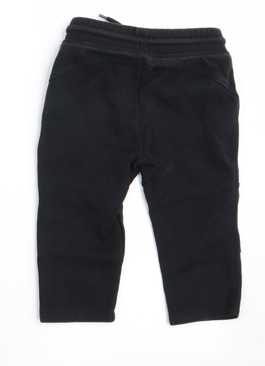 Gap Boys Black   Jogger Trousers Size 18-24 Months