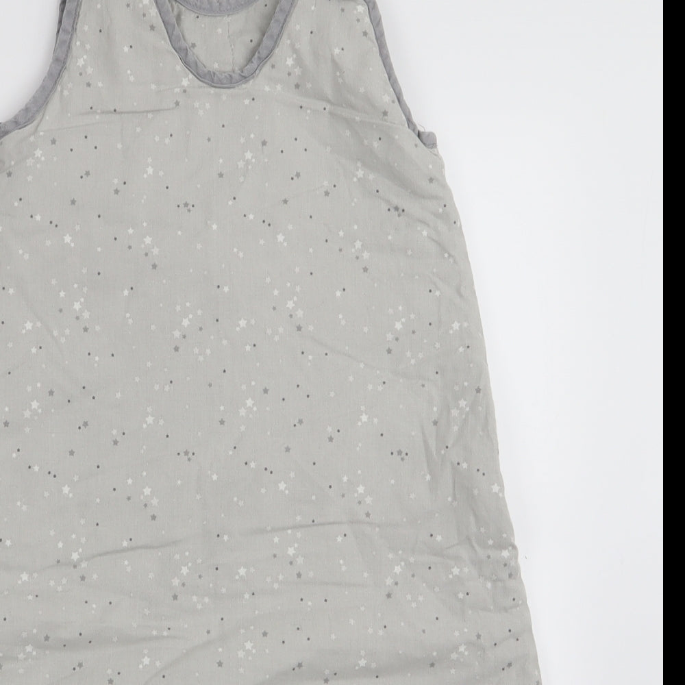 Kiddicare Girls Grey   Coverall One-Piece   - star design