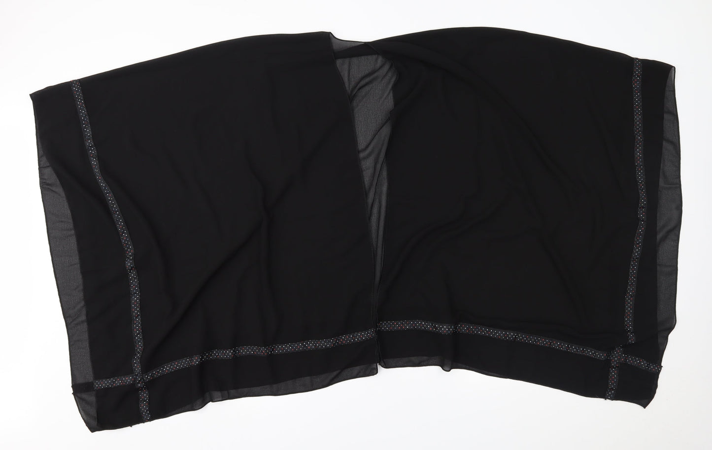 Preworn Womens Black   Cape Jumper One Size