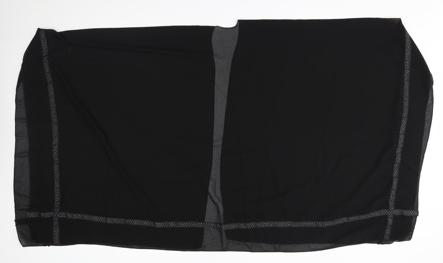 Preworn Womens Black   Cape Jumper One Size