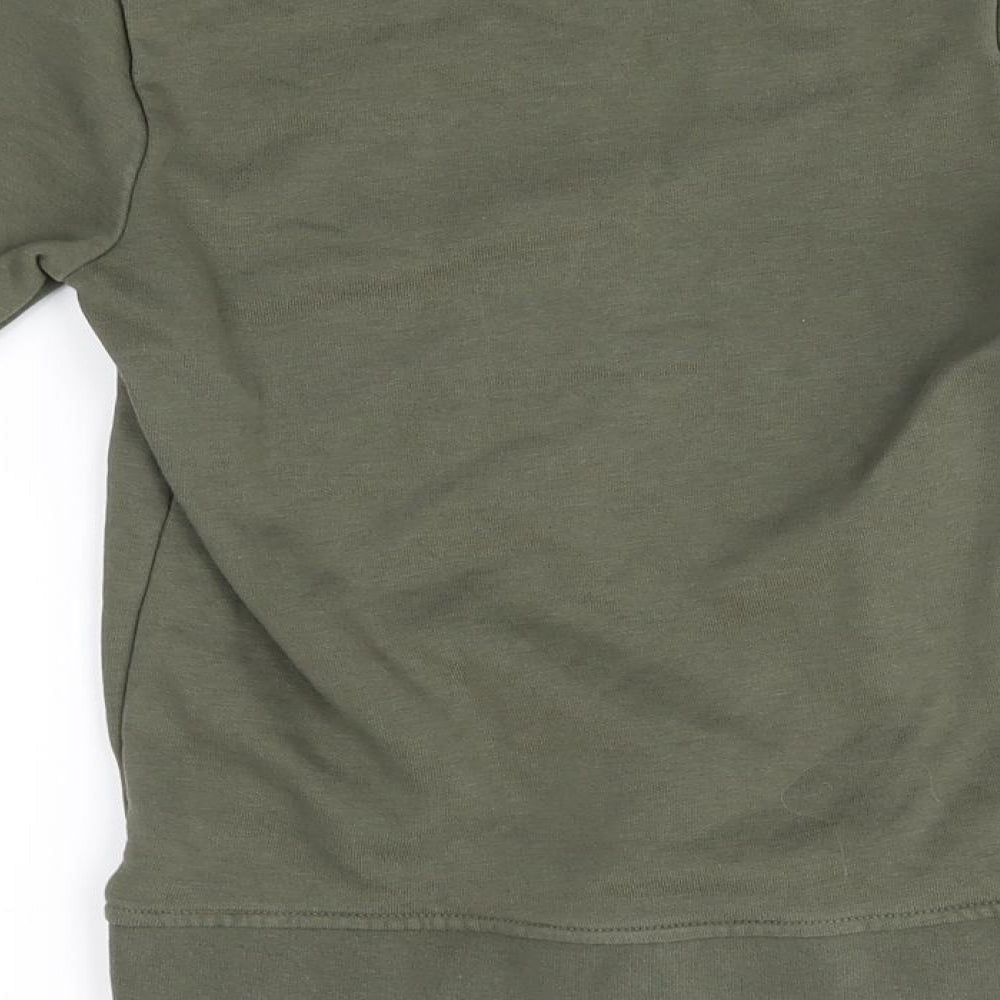 George Girls Green   Pullover Jumper Size 6-7 Years