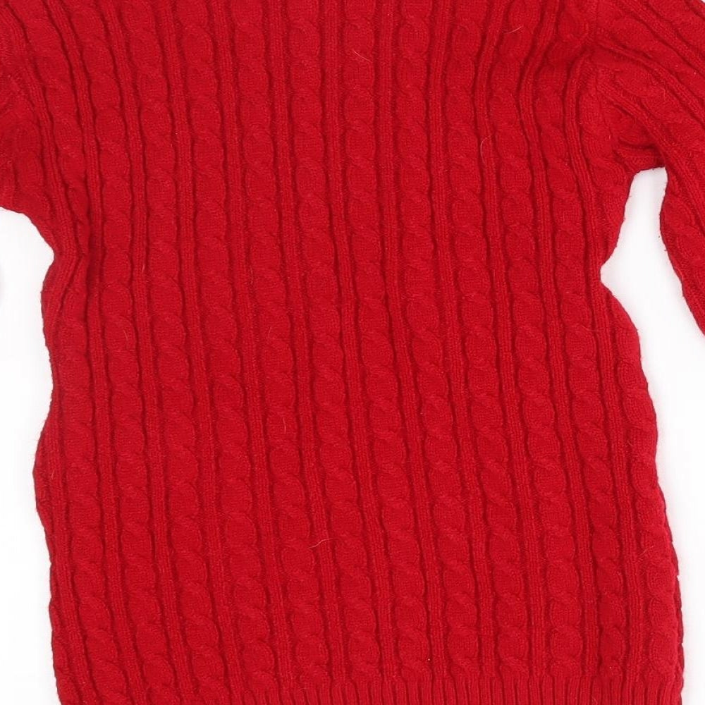 Pulse Womens Red   Pullover Jumper Size M