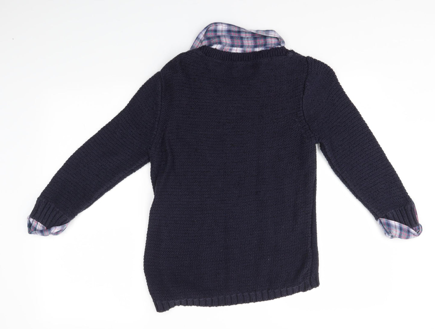 Preworn Womens Multicoloured  Knit Pullover Jumper Size 8