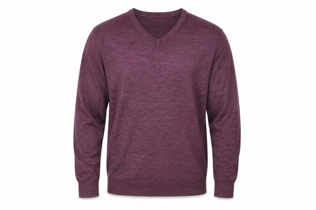 Atlantic Bay Mens Purple   Pullover Jumper Size XL