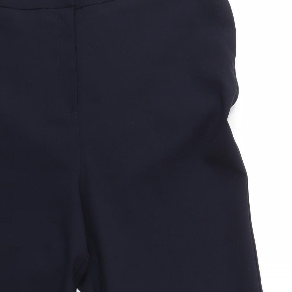 Preworn Womens Blue   Dress Pants Trousers Size 16 L25 in