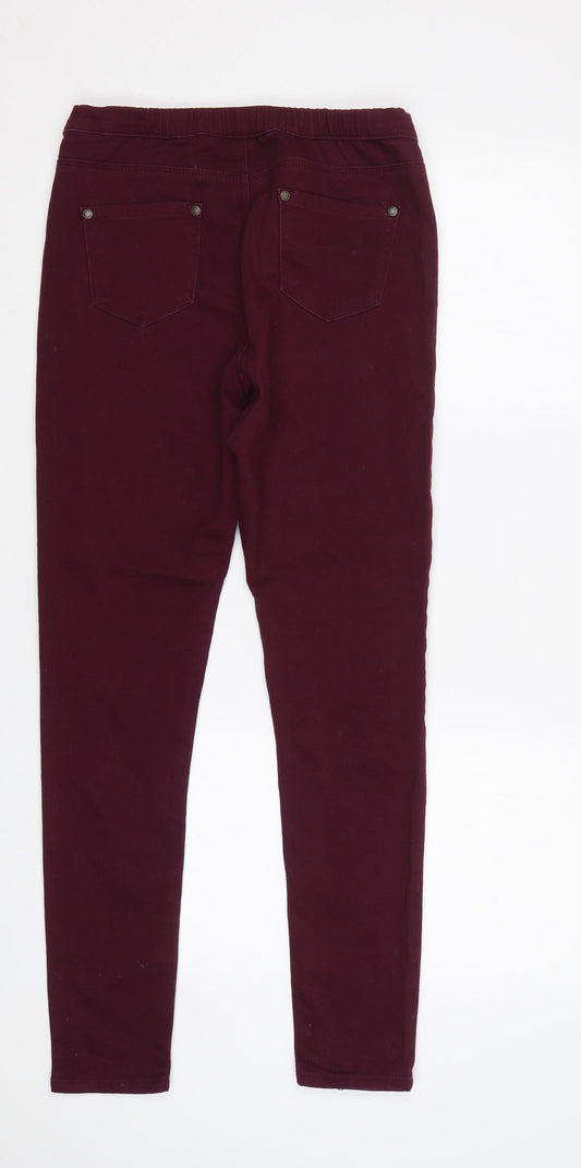 Jeans Womens Purple   Jegging Jeans Size 10 L29 in