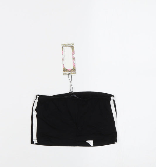 Boohoo Womens Black   Cropped Tank Size 6