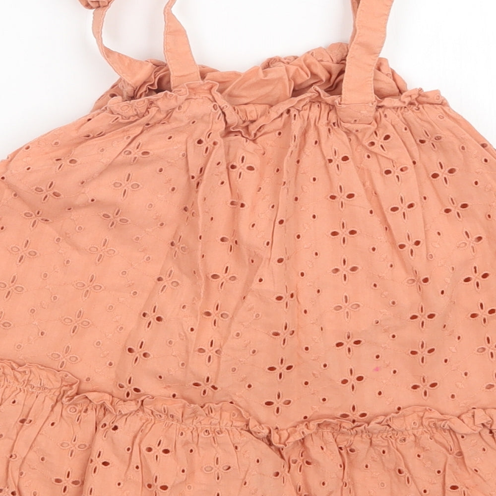George Girls Orange   A-Line  Size 18-24 Months