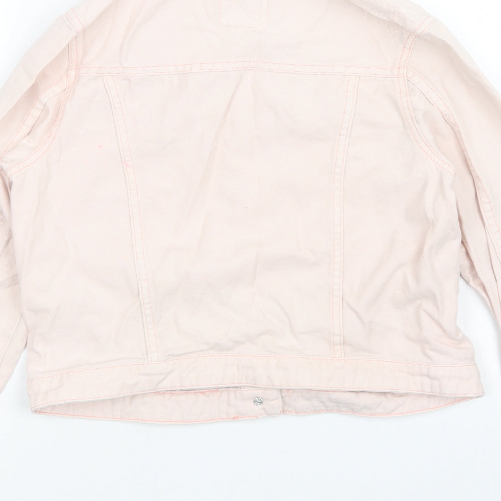 H&M Girls Pink   Jacket  Size 15 Years