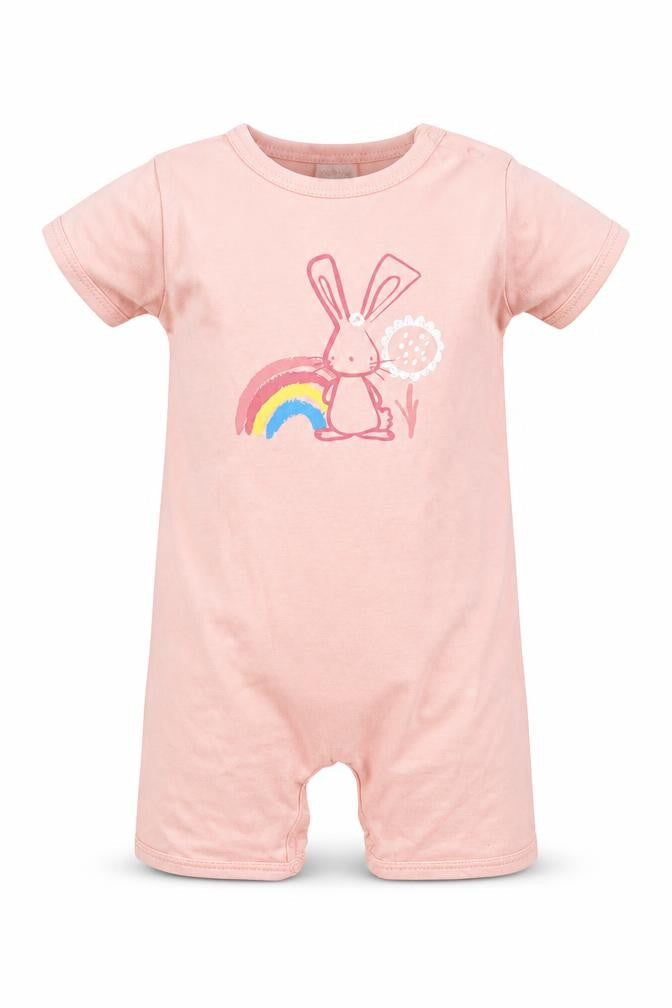 Lily & Dan Girls Pink   Romper One-Piece Size 3-6 Months