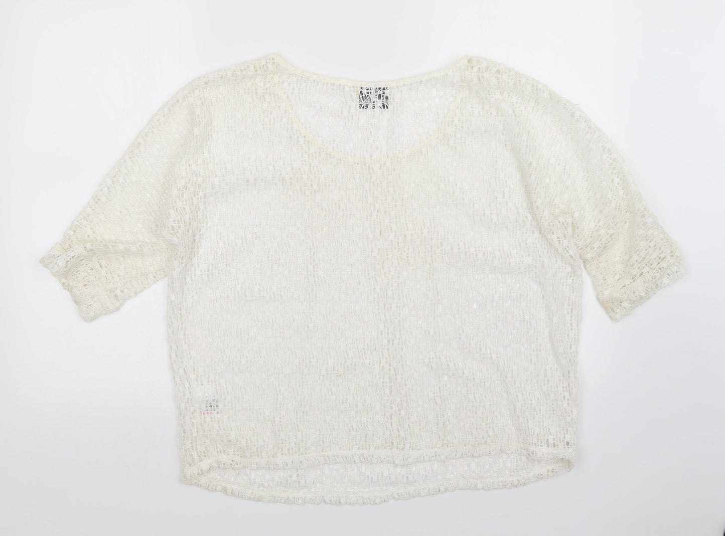 NEXT Womens White   Pullover Jumper Size 14