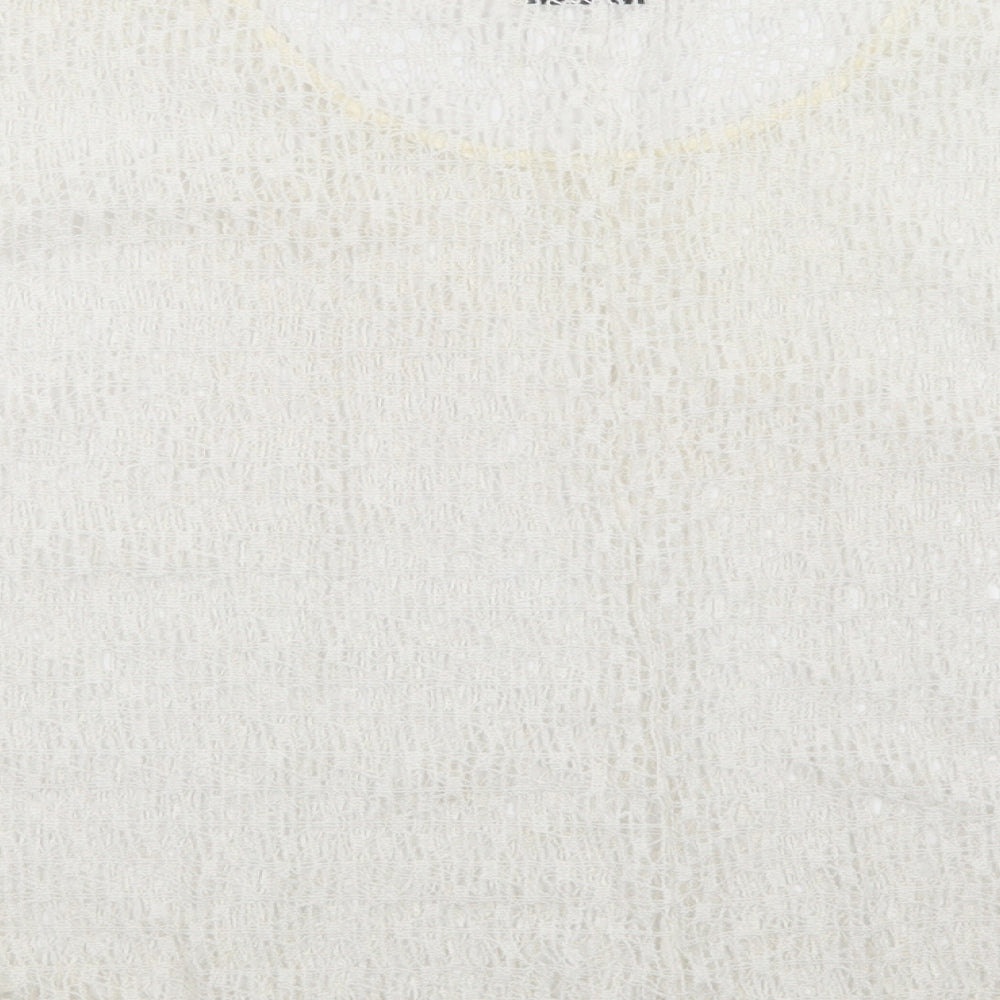 NEXT Womens White   Pullover Jumper Size 14