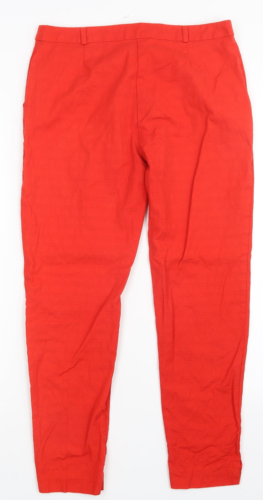 George Womens Red   Trousers  Size 10 L27 in