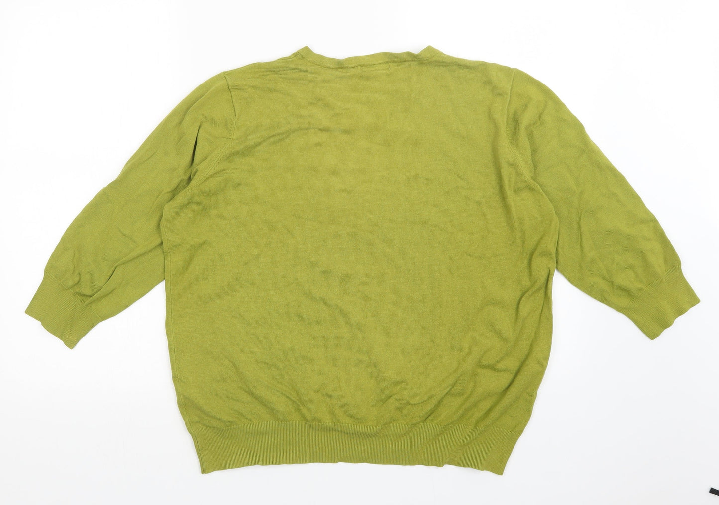 BM Womens Green   Pullover Jumper Size XL