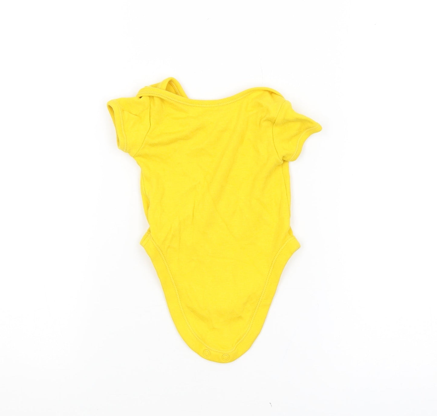 George Baby Yellow   Babygrow One-Piece Size 0-3 Months  - DINOSAURS