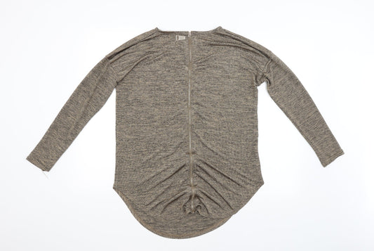 Quiz Womens Brown   Basic Blouse Size M