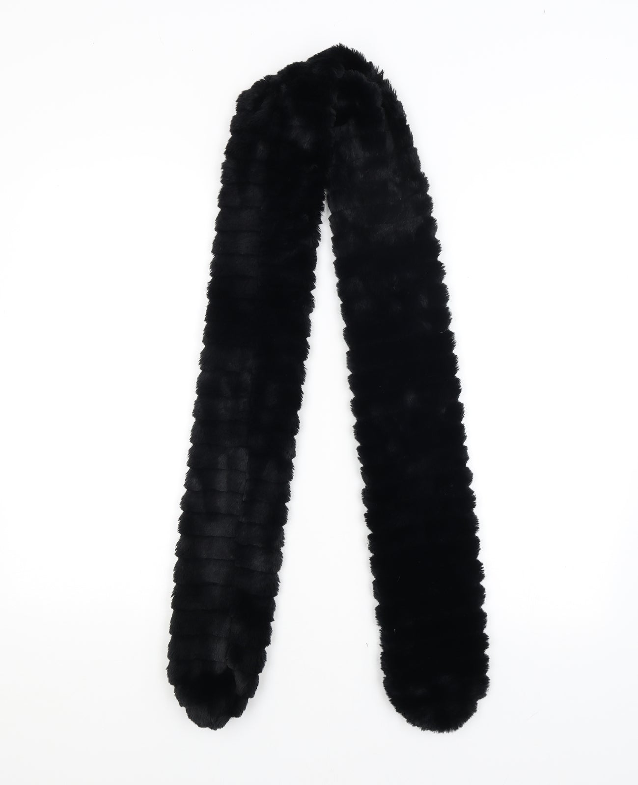 Preworn Womens Black    Scarf