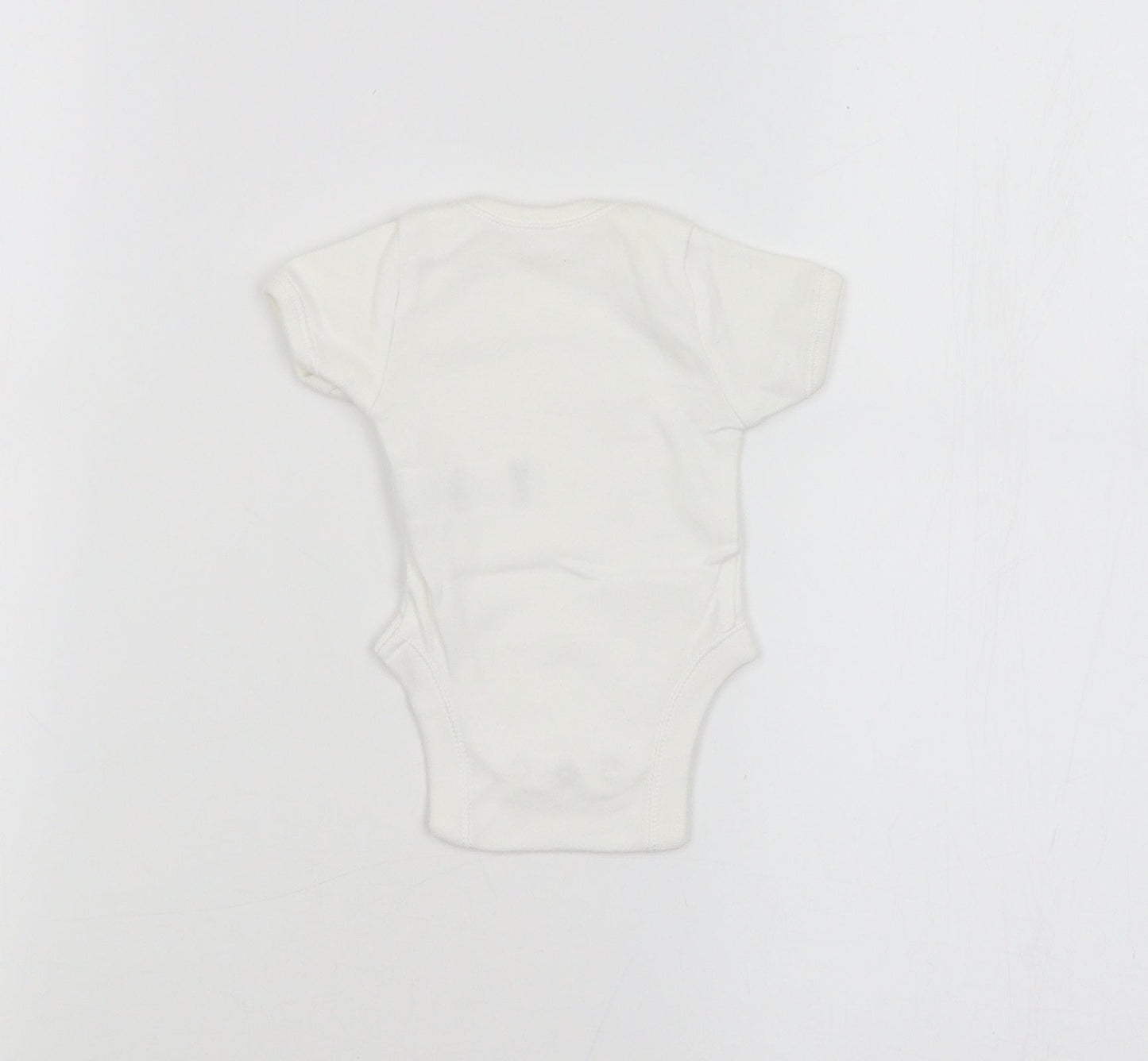 F&F Baby White   Babygrow One-Piece Size 0-3 Months