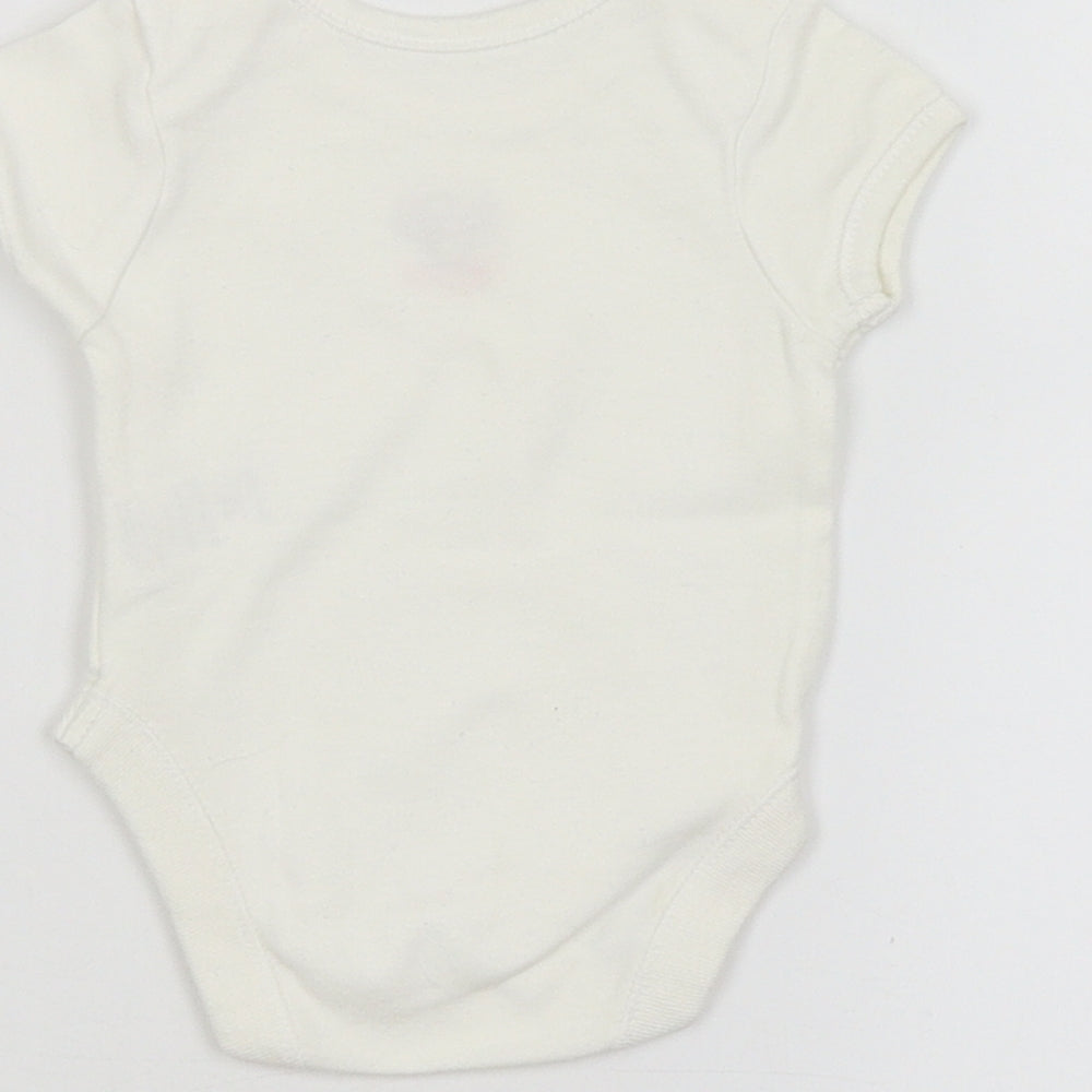 Disney Baby White   Babygrow One-Piece Size 0-3 Months  - TIGGER
