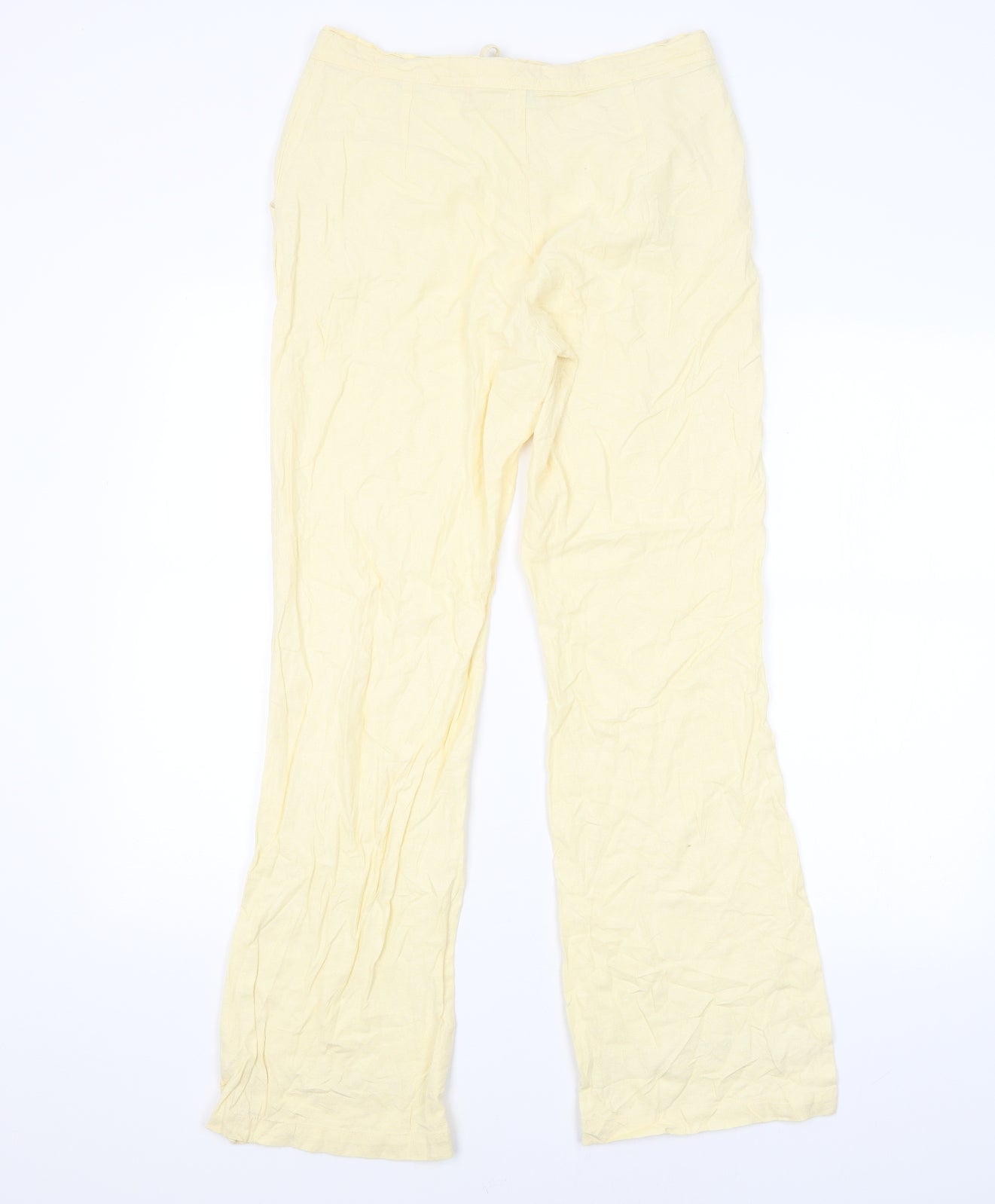 Preworn Womens Yellow   Trousers  Size XL L30 in
