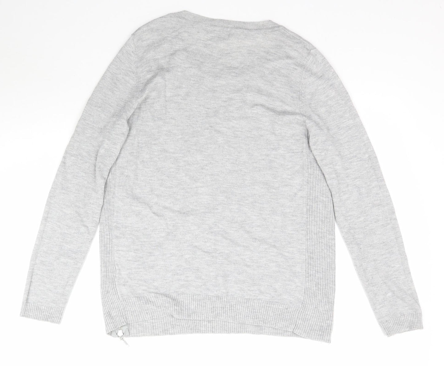 Marks and Spencer Womens Grey   Pullover Jumper Size S