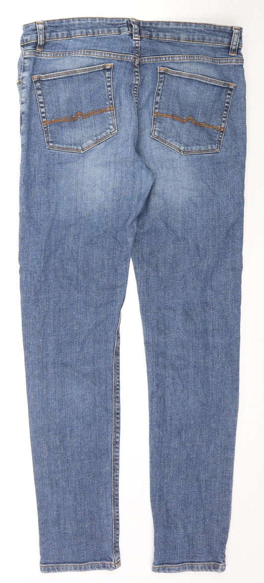 ASOS Womens Blue   Skinny Jeans Size 33 in L30 in