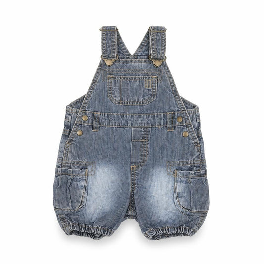 H&M Baby Blue  Denim Dungaree One-Piece Size 3-6 Months
