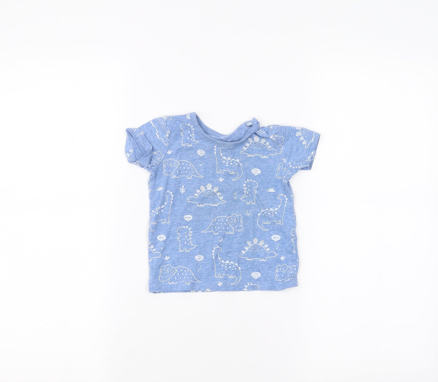 George Baby Blue   Basic T-Shirt Size 6-9 Months