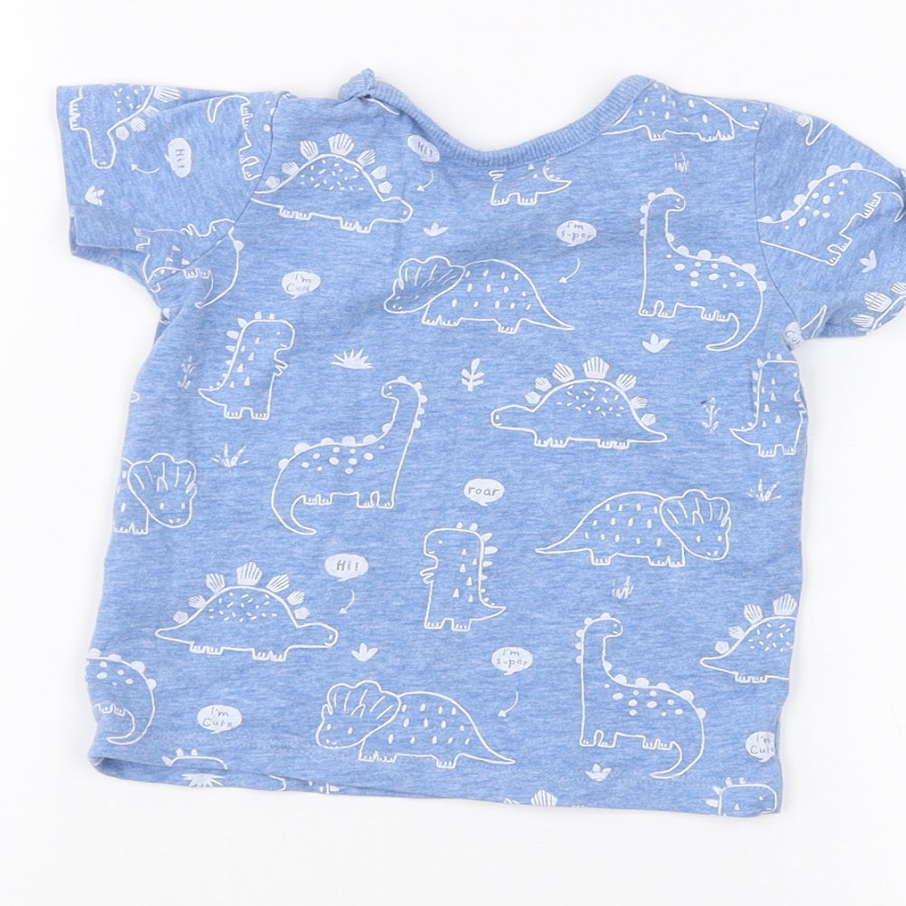 George Baby Blue   Basic T-Shirt Size 6-9 Months