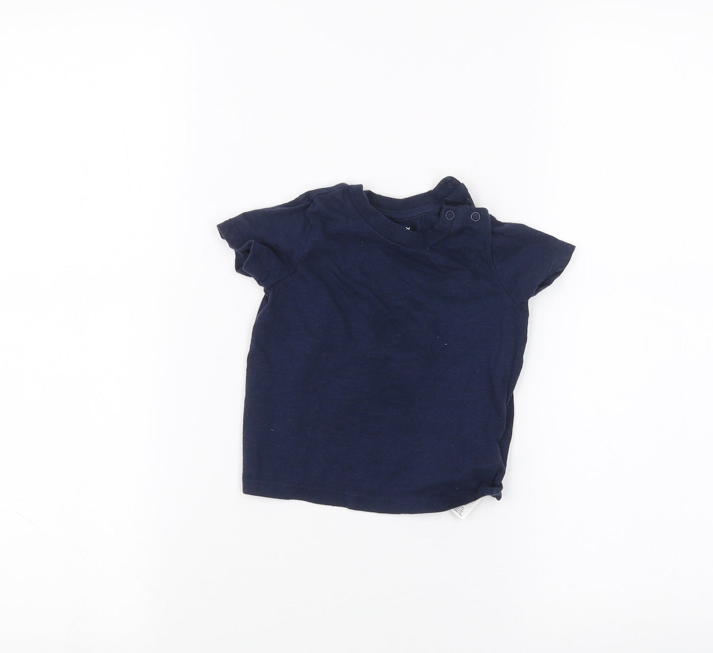 fred & flo Baby Blue   Basic T-Shirt Size 6-9 Months