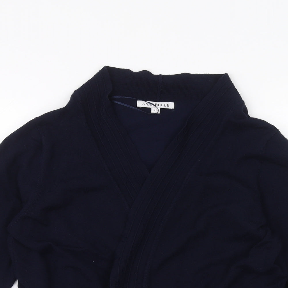 Annabelle Womens Blue   Cardigan Jumper Size L