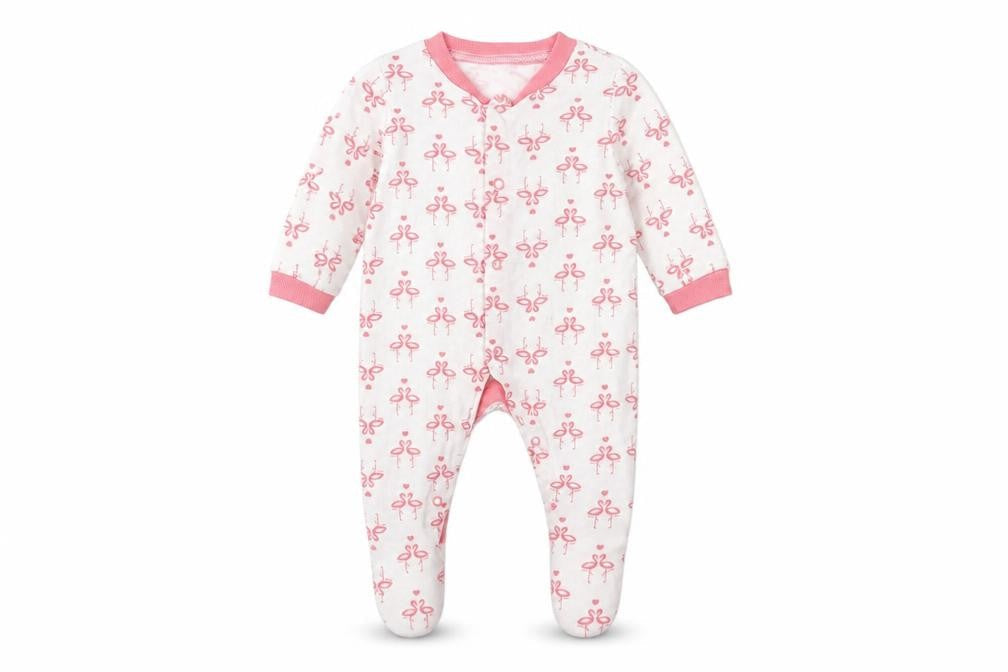 lily & dan Baby White   Coverall One-Piece Size 3-6 Months