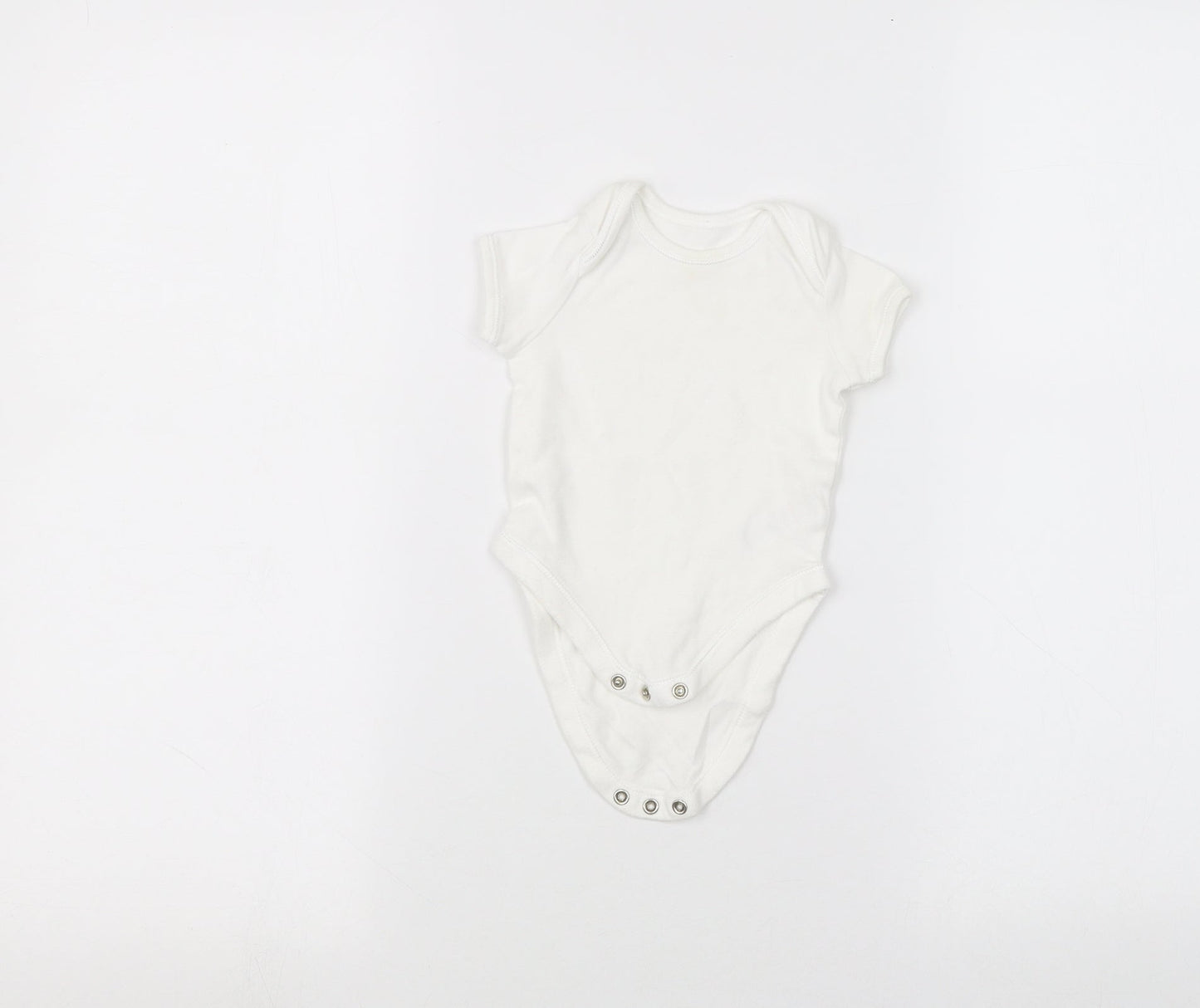 George Baby White   Babygrow One-Piece Size 3-6 Months