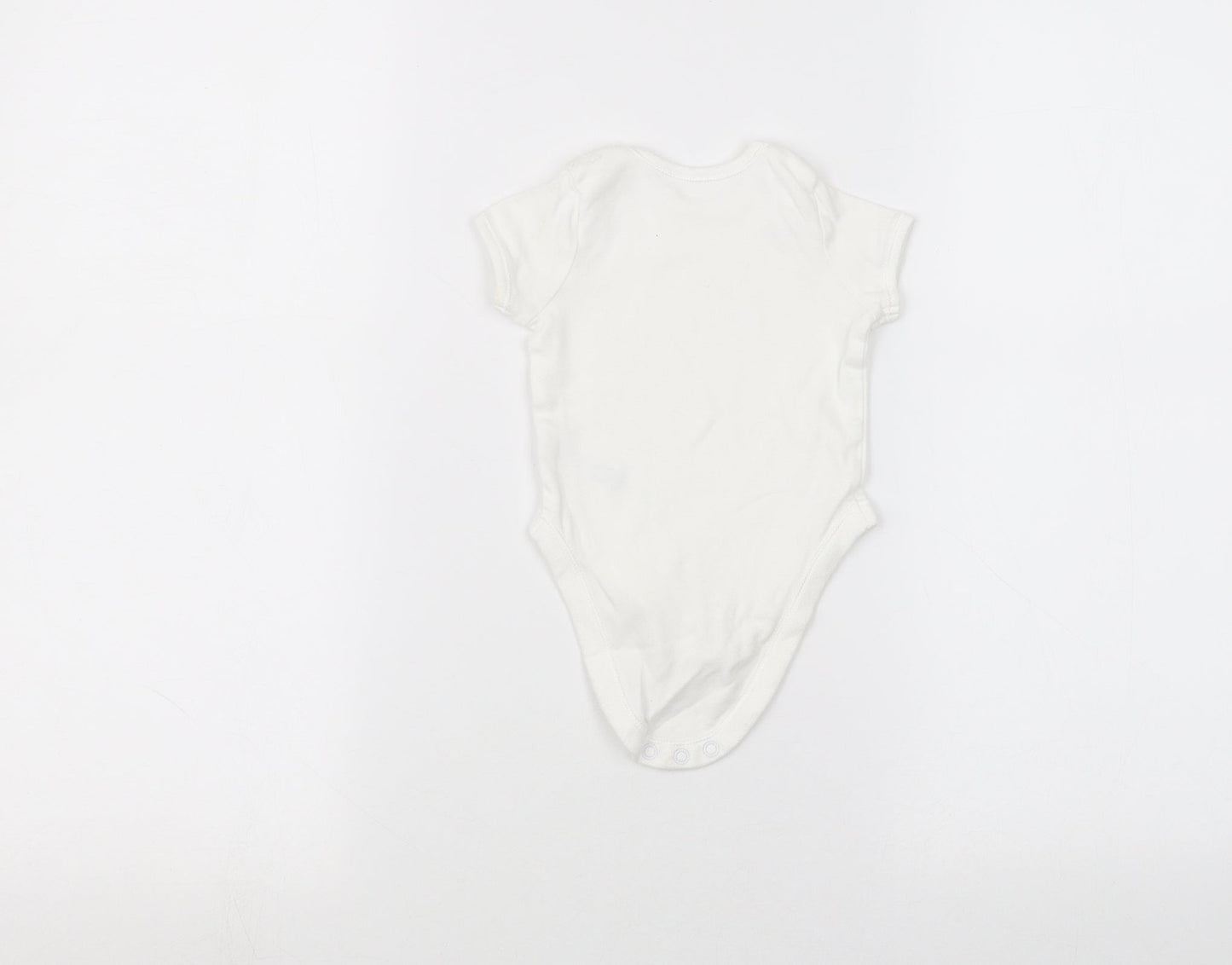 George Baby White   Babygrow One-Piece Size 3-6 Months