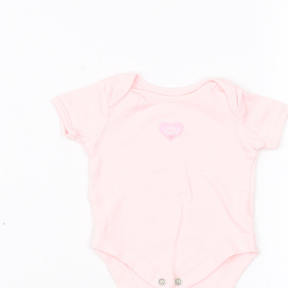 George Baby Pink   Babygrow One-Piece Size 0-3 Months