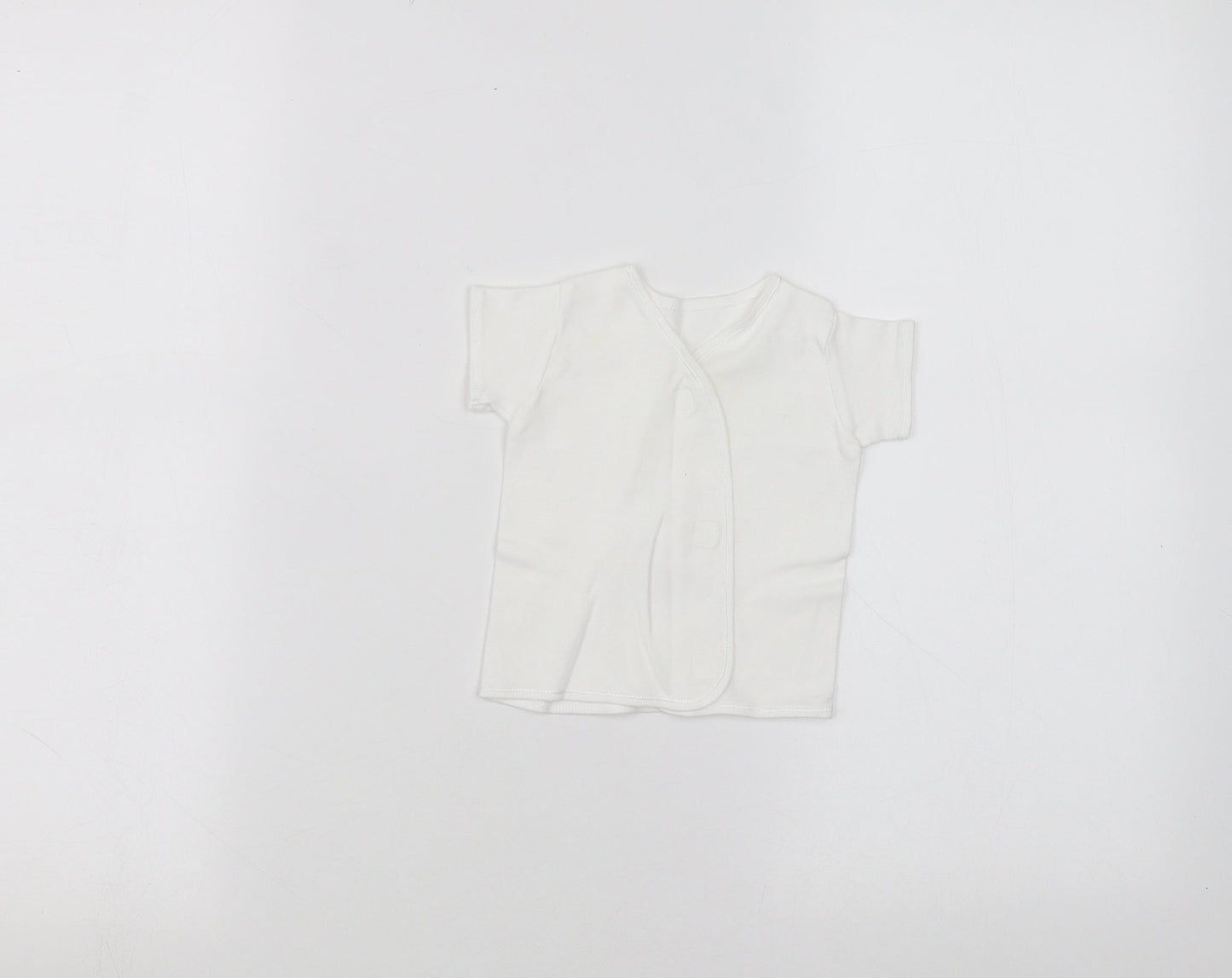 Mothercare Baby White   Basic T-Shirt Size 3-6 Months