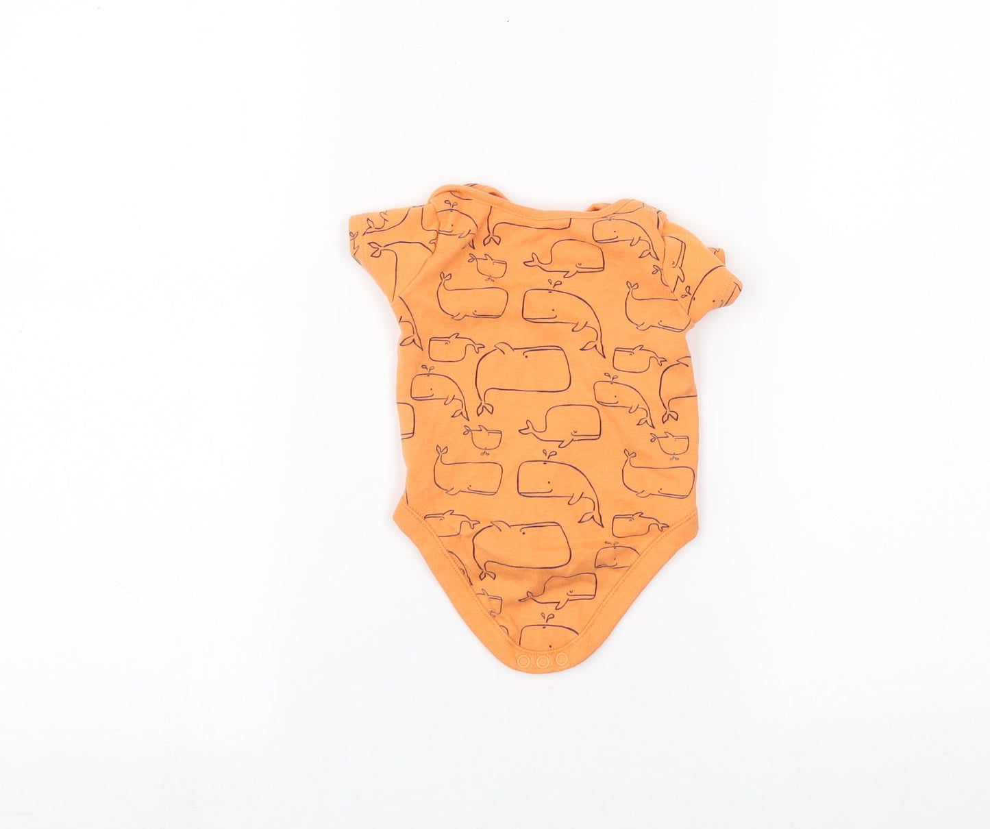 F&F Baby Orange   Babygrow One-Piece Size 3-6 Months